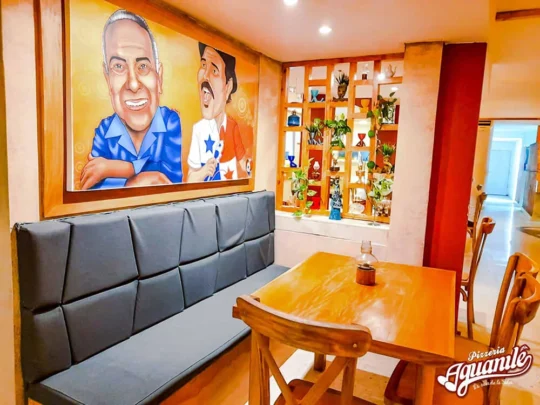 decoracion-pizzeria-en-cartagena-pizzeria-aguanile-1 Decoracion Tematica Salsa en Pizzeria Aguanile