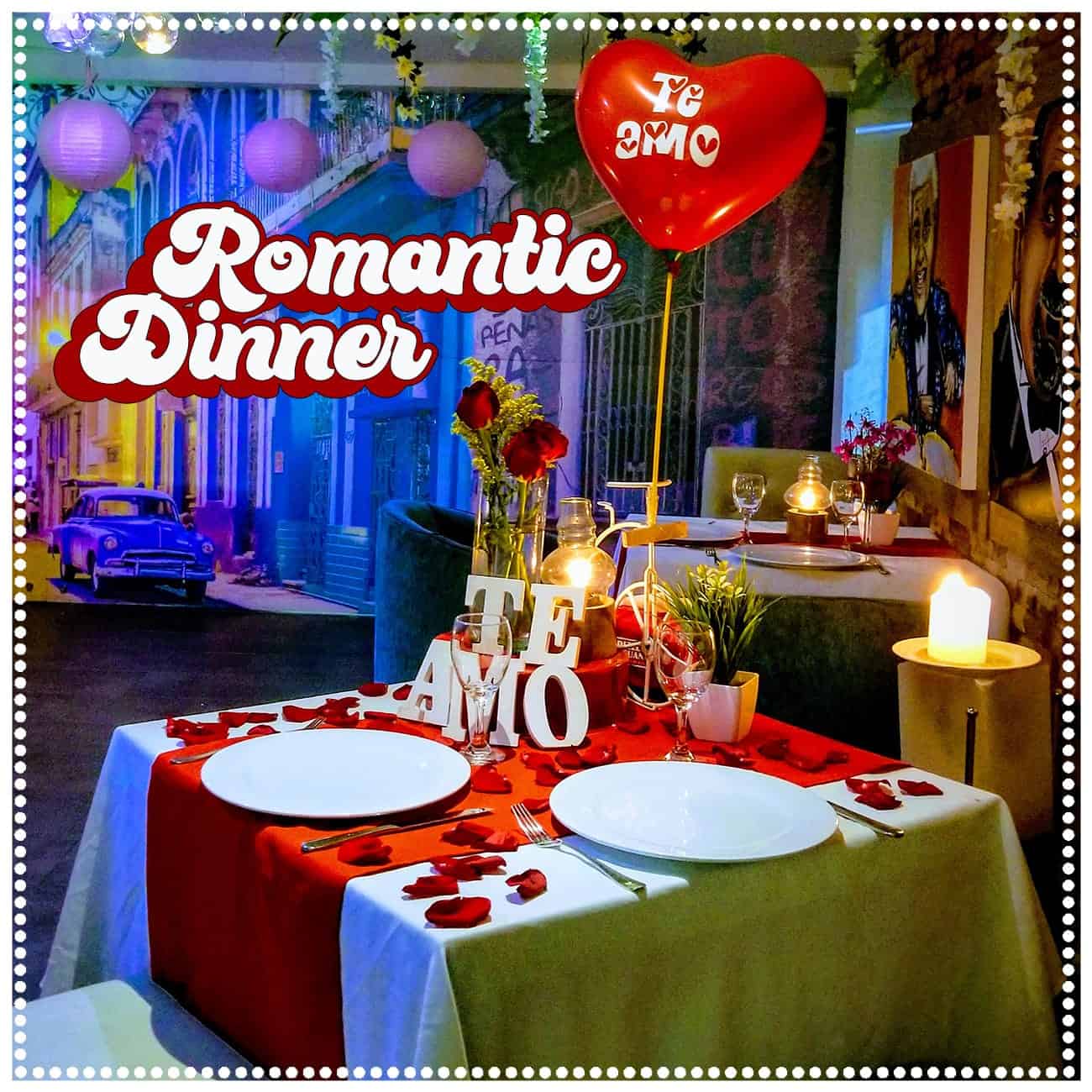 Cena Romantica en Cartagena | Pizzeria Aguanile