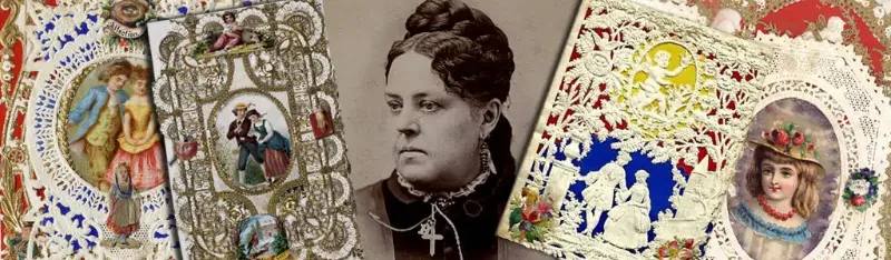 Esther Howland produccion de tarjetas San Valentin