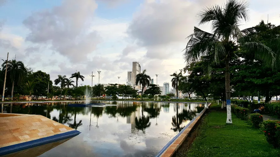 Picnic en el parque para San Silvestre en Cartagena