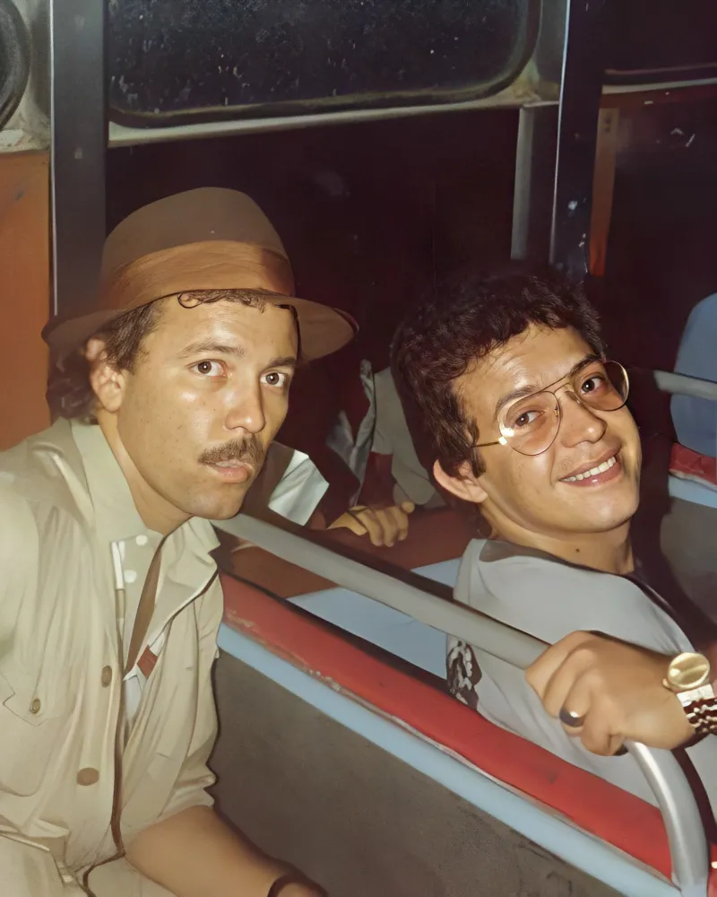 Ruben Blades y Hector Lavoe