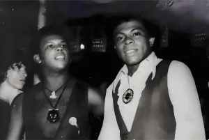 Wilson Manyoma con Joe Arroyo