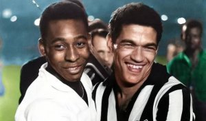 Pelé y Garrincha