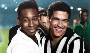 Pelé y Garrincha