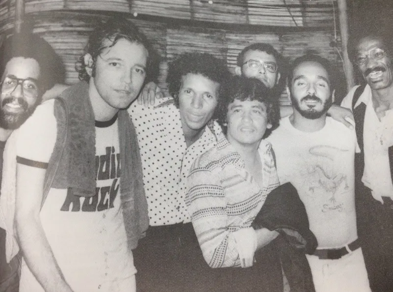 Piper con Ruben Blades y Willie Colon