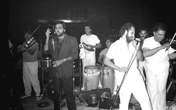 HAnsel y Raul en Concierto 1980s